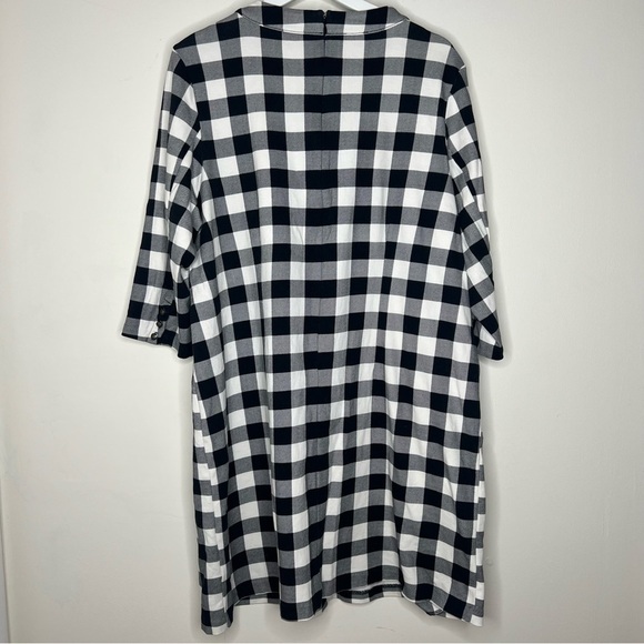 Talbots Gingham Petite Shift Dress Size 2X - Picture 2 of 7
